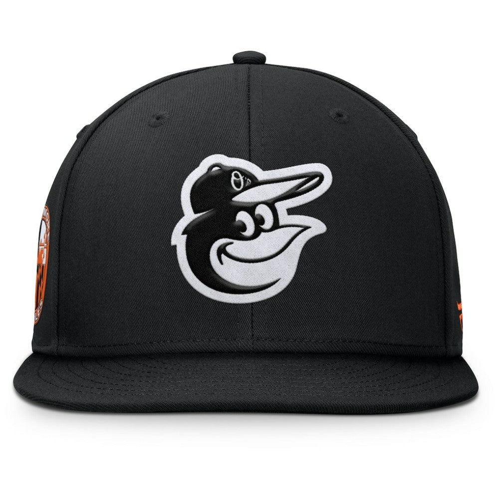 Baltimore Orioles Fanatics Walk-Off Bullpen Snapback Hat - Black Hats
