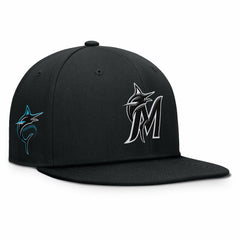 Miami Marlins Fanatics Walk-Off Bullpen Snapback Hat - Black Hats