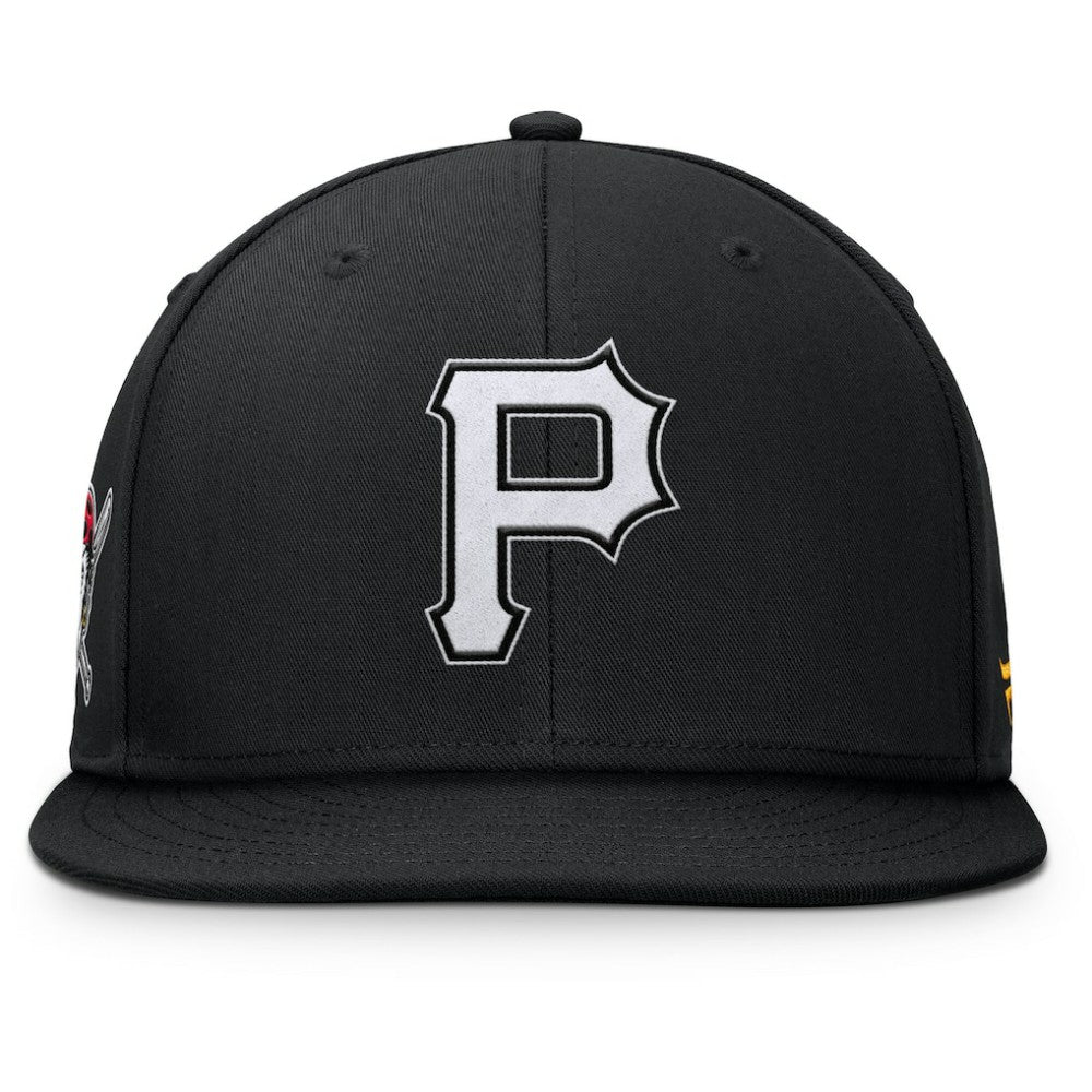 Pittsburgh Pirates Fanatics Walk-Off Bullpen Snapback Hat - Black Hats