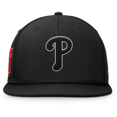 Philadelphia Phillies Fanatics Walk-Off Bullpen Snapback Hat - Black Hats