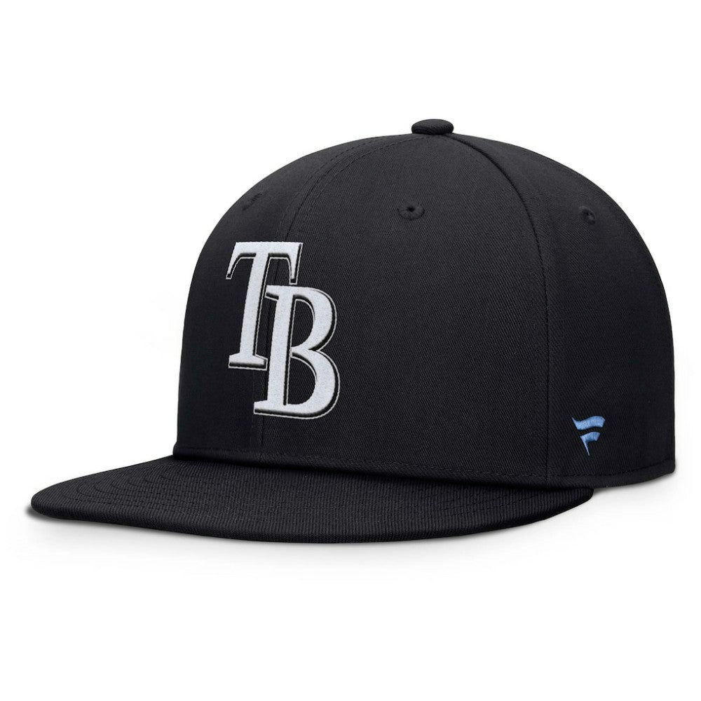 Tampa Bay Rays Fanatics Walk-Off Bullpen Snapback Hat - Black Hats