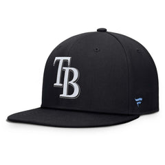 Tampa Bay Rays Fanatics Walk-Off Bullpen Snapback Hat - Black Hats