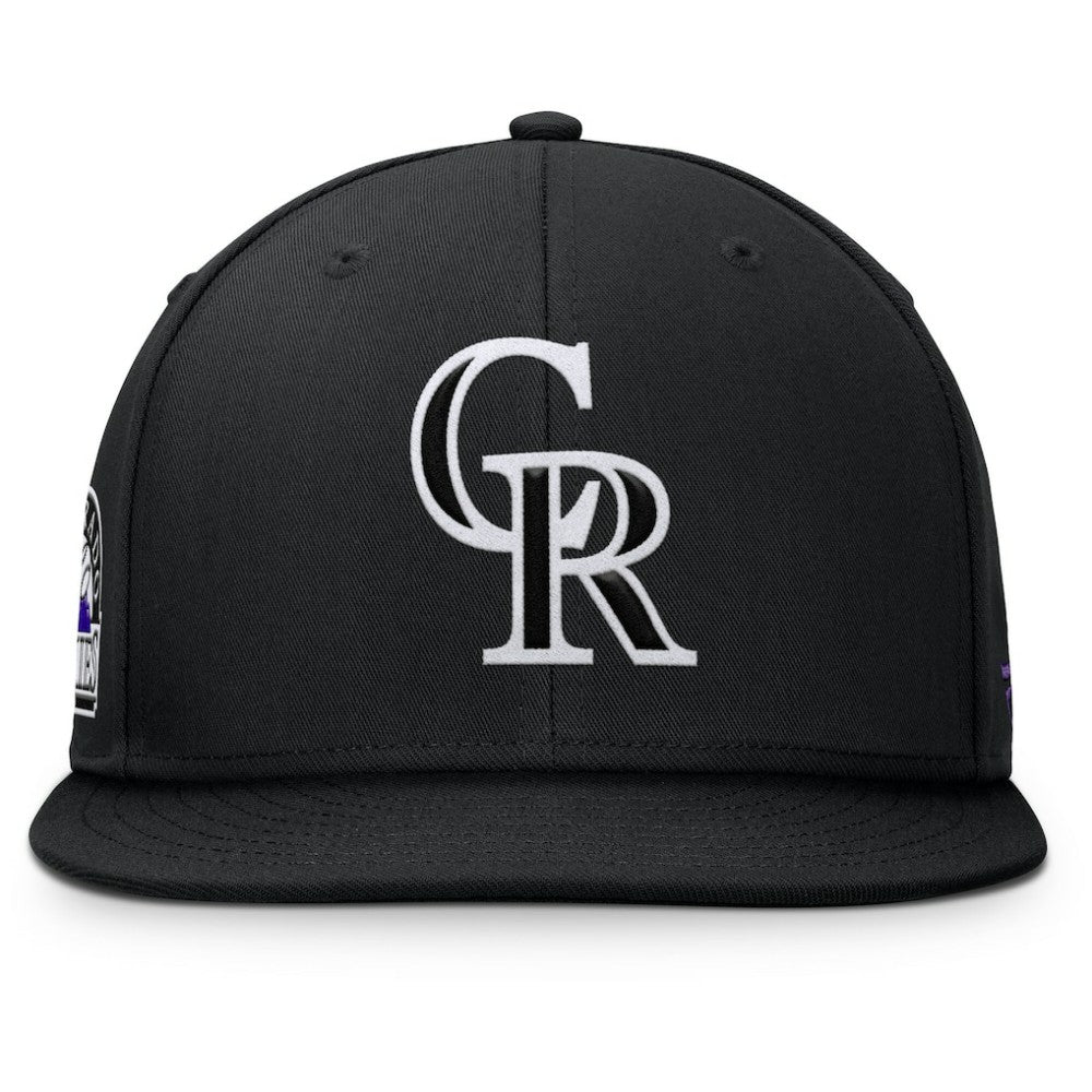 Colorado Rockies Fanatics Walk-Off Bullpen Snapback Hat - Black Hats