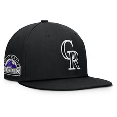 Colorado Rockies Fanatics Walk-Off Bullpen Snapback Hat - Black Hats