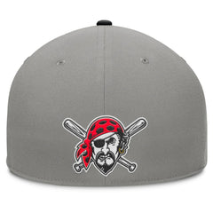Pittsburgh Pirates Fanatics Clubhouse Dugout Fitted Hat - Gray/Black Hats