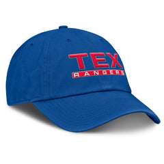 Texas Rangers Fanatics Women's Fly Out Adjustable Hat - Royal Hats