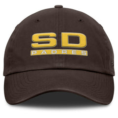 San Diego Padres Fanatics Women's Fly Out Adjustable Hat - Brown Hats