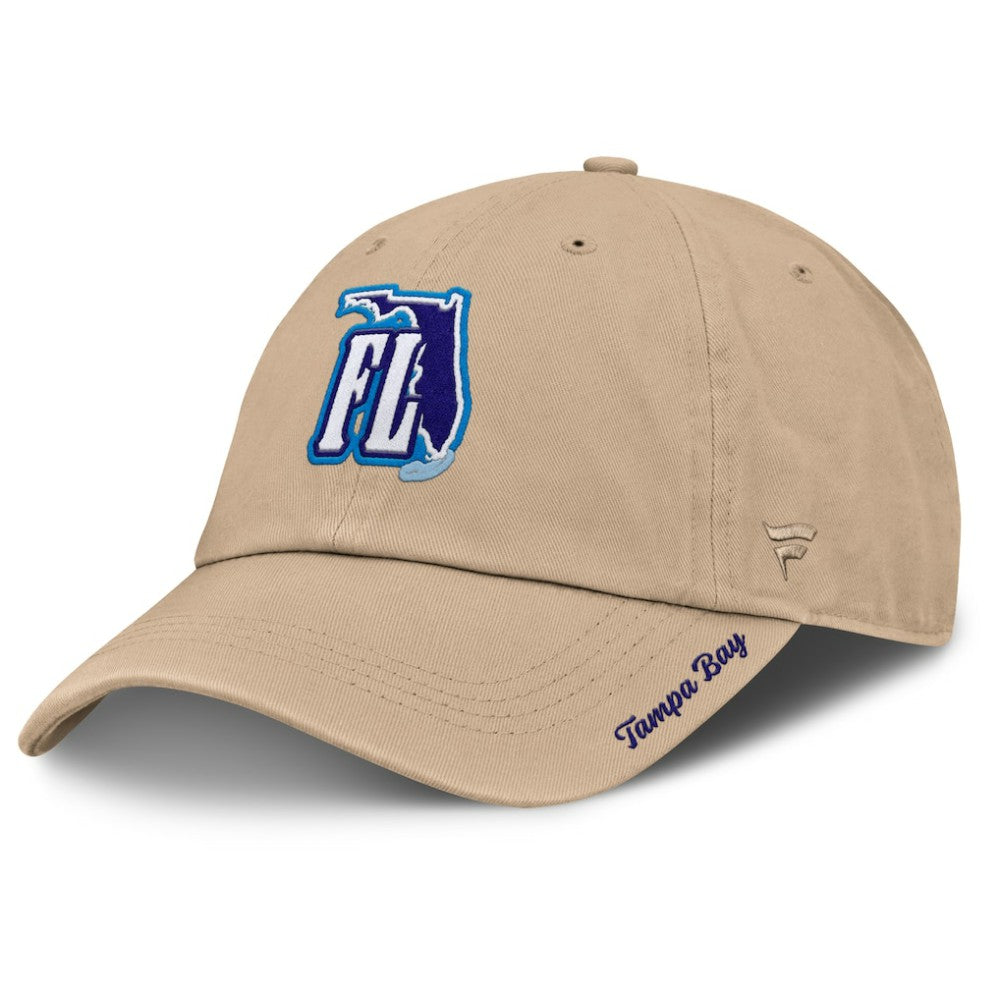 Tampa Bay Rays Fanatics Women's Cooperstown Collection Adjustable Hat - Tan Hats
