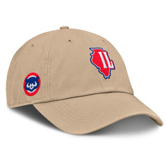 Chicago Cubs Fanatics Women's Cooperstown Collection Adjustable Hat - Tan Hats