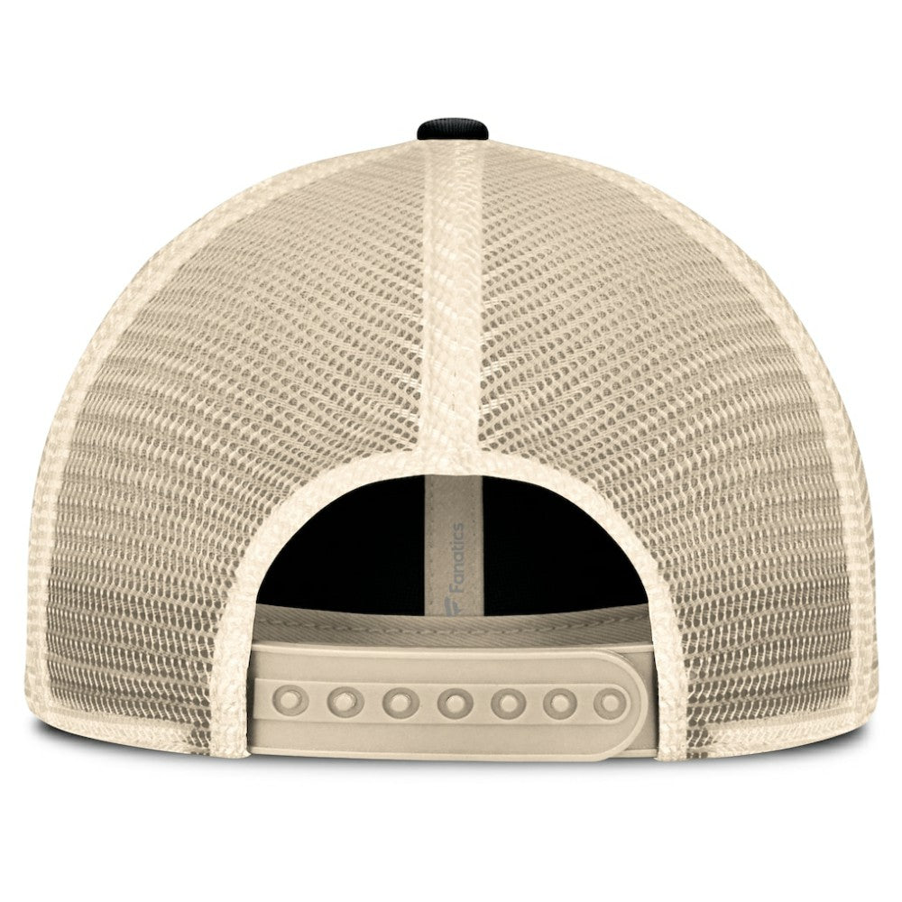 San Francisco Giants Fanatics Cooperstown Collection Eastbound Mesh Adjustable Hat - Black/Natural Hats
