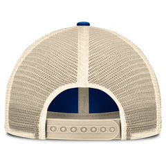 Chicago Cubs Fanatics Cooperstown Collection Eastbound Mesh Adjustable Hat - Royal/Natural Hats