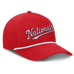 Washington Nationals Fanatics Clubhouse Foul Ball A-Frame Adjustable Hat - Red Hats