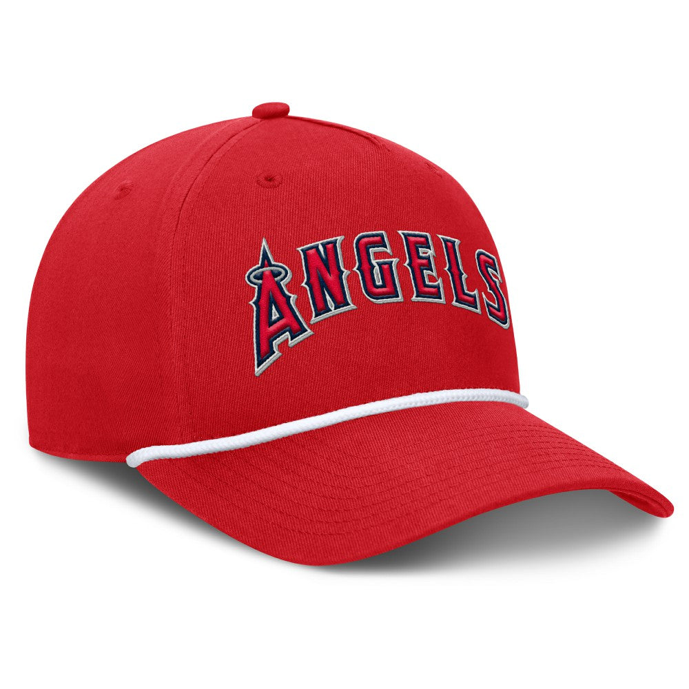 Los Angeles Angels Fanatics Clubhouse Foul Ball A-Frame Adjustable Hat - Red Hats