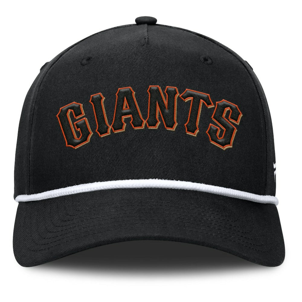 San Francisco Giants Fanatics Clubhouse Foul Ball A-Frame Adjustable Hat - Black Hats