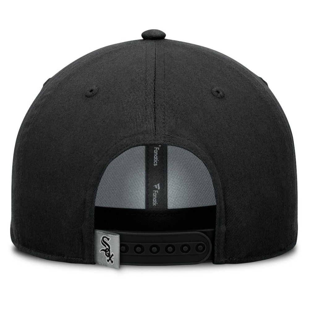 Chicago White Sox Fanatics Clubhouse Foul Ball A-Frame Adjustable Hat - Black Hats