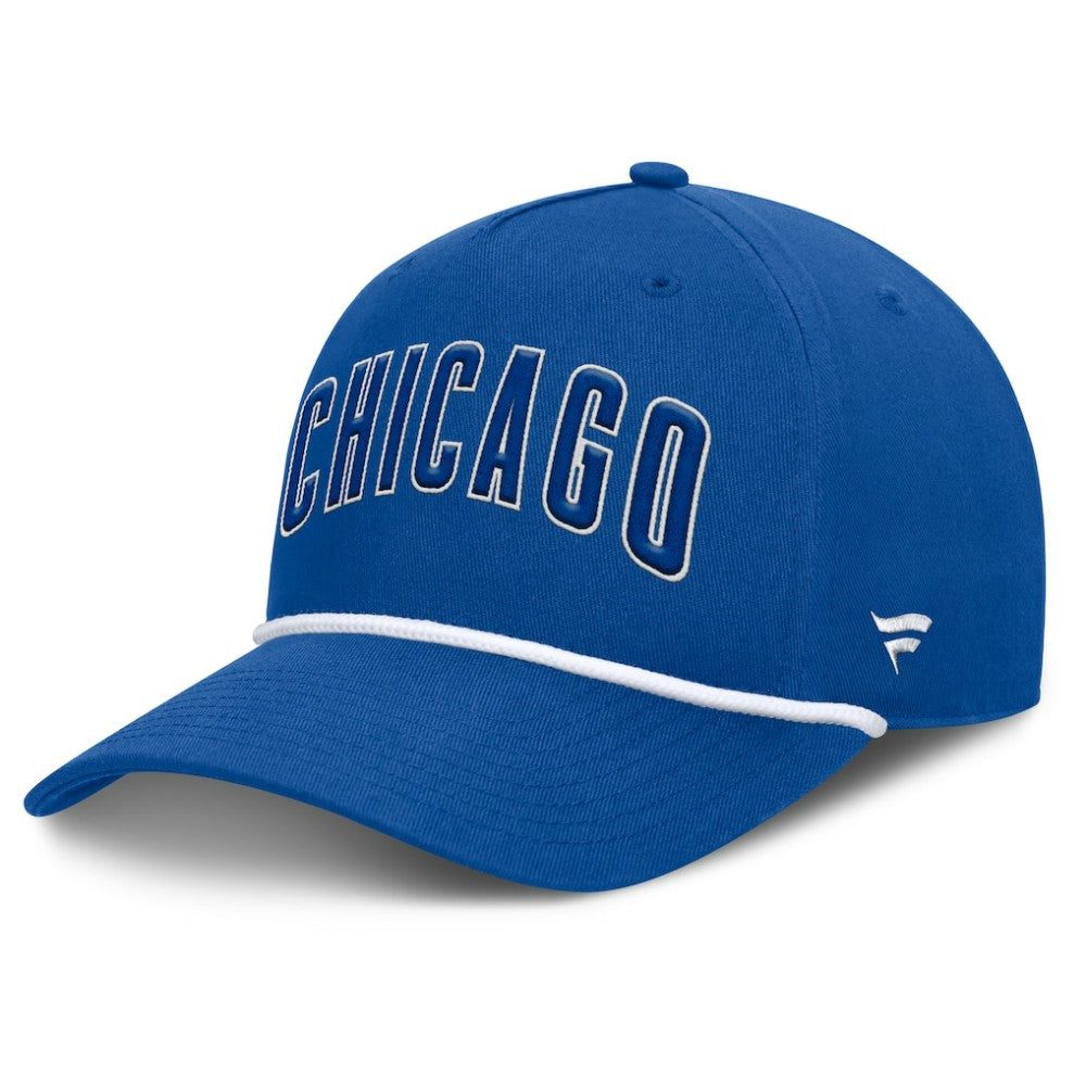 Chicago Cubs Fanatics Clubhouse Foul Ball A-Frame Adjustable Hat - Royal Hats