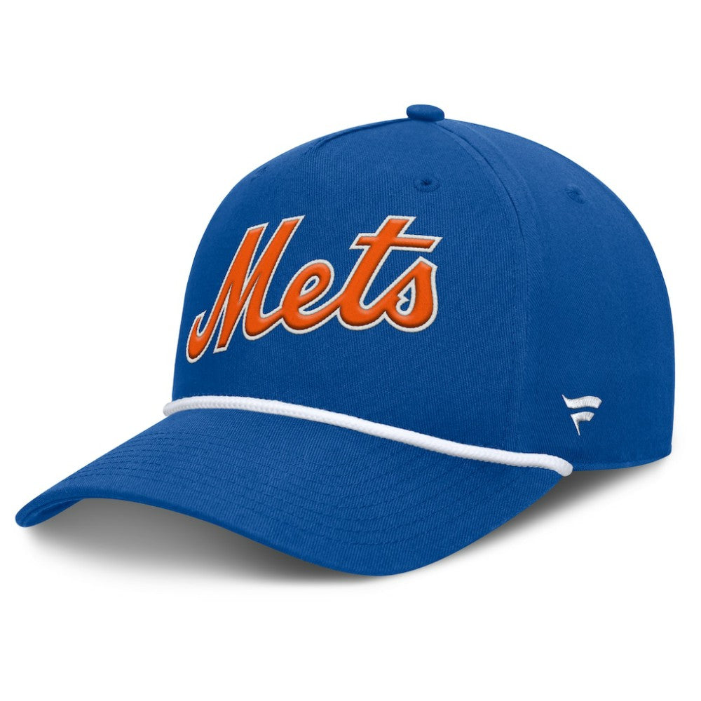 New York Mets Fanatics Clubhouse Foul Ball A-Frame Adjustable Hat - Royal Hats