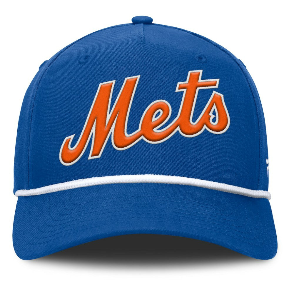 New York Mets Fanatics Clubhouse Foul Ball A-Frame Adjustable Hat - Royal Hats