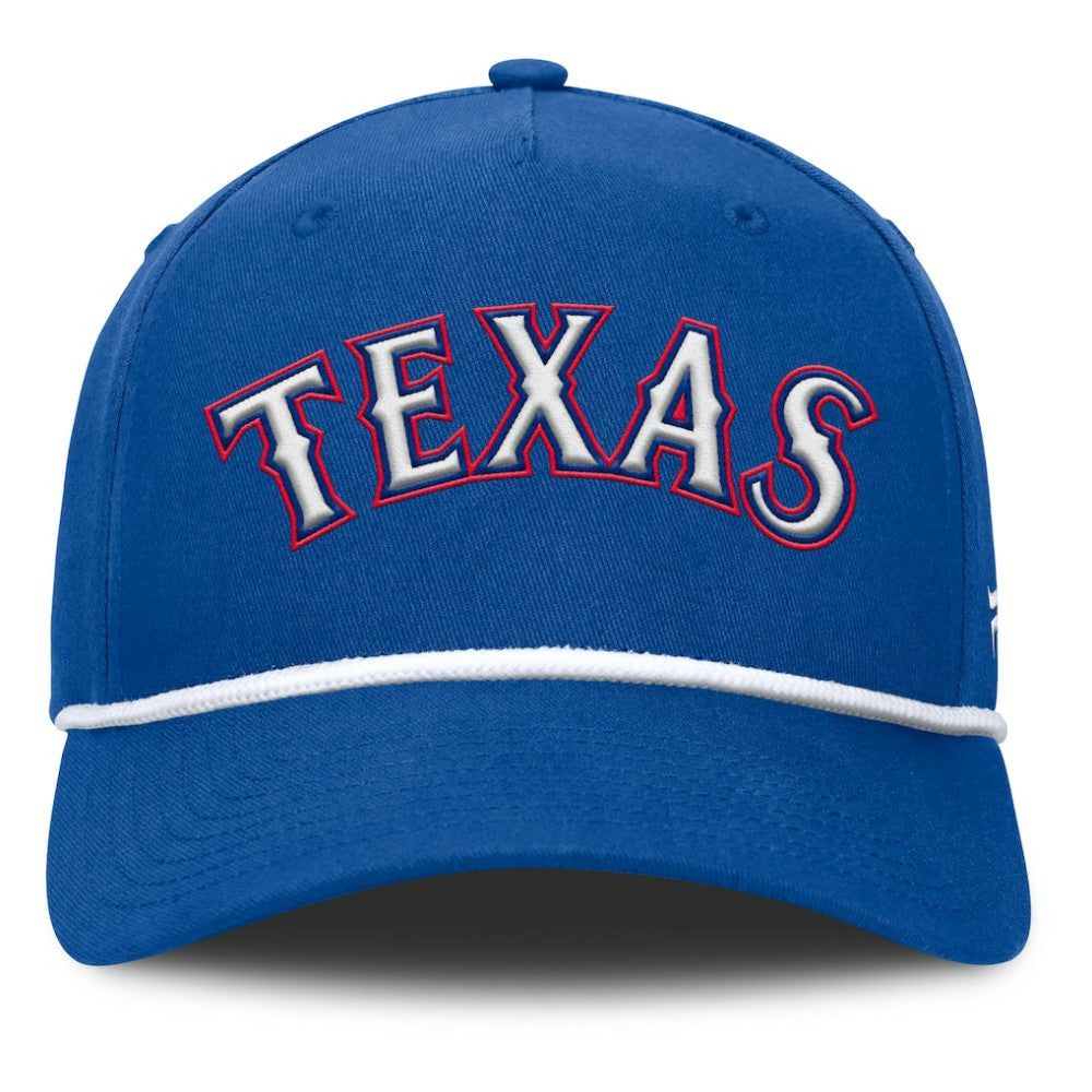 Texas Rangers Fanatics Clubhouse Foul Ball A-Frame Adjustable Hat - Royal Hats