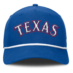 Texas Rangers Fanatics Clubhouse Foul Ball A-Frame Adjustable Hat - Royal Hats