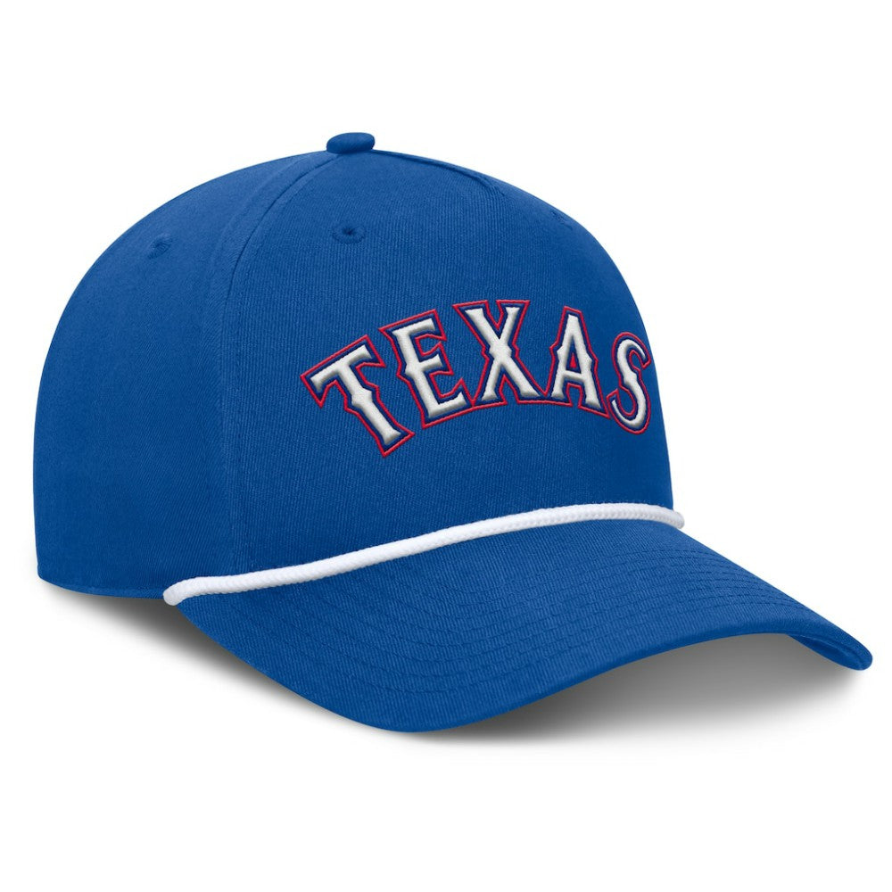 Texas Rangers Fanatics Clubhouse Foul Ball A-Frame Adjustable Hat - Royal Hats