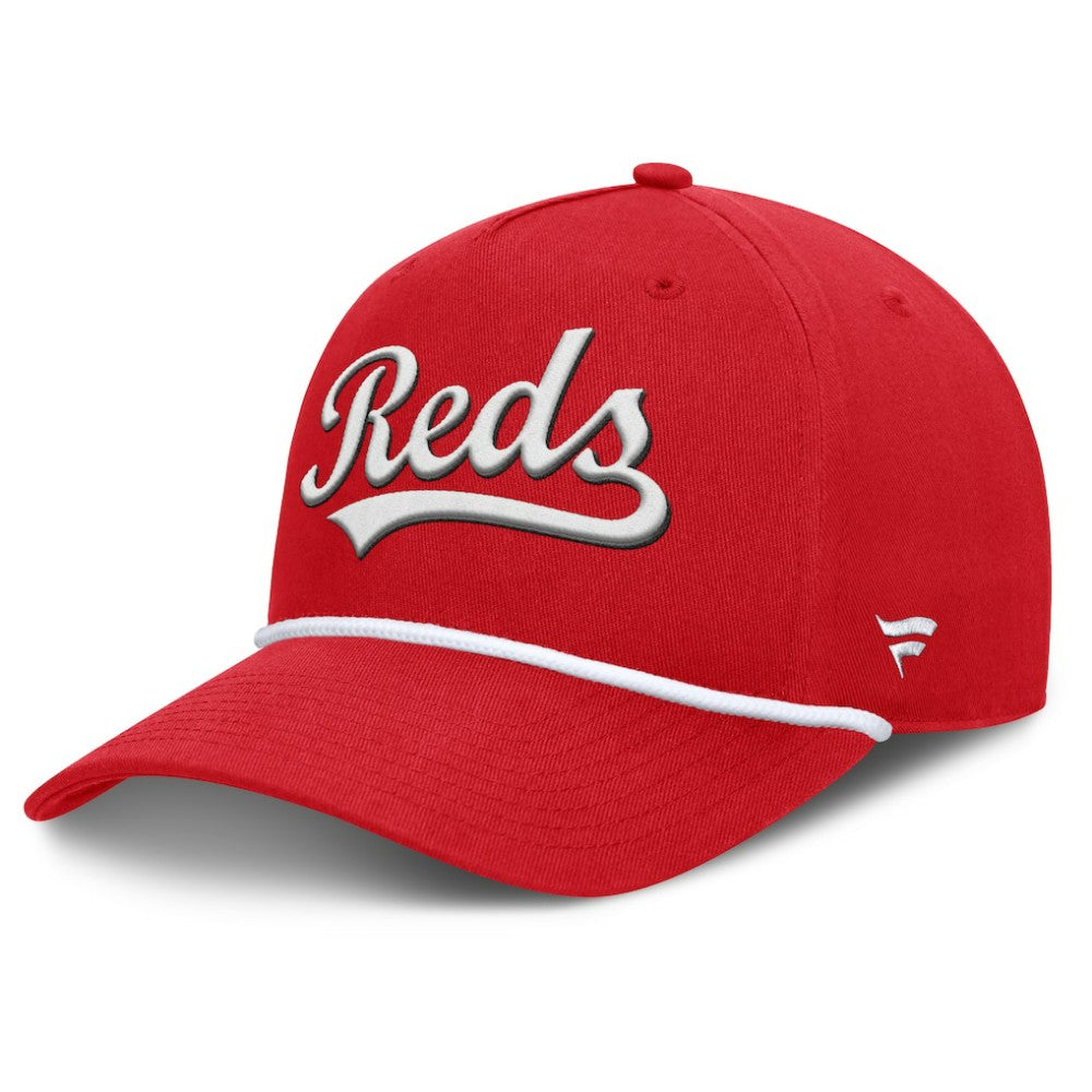 Cincinnati Reds Fanatics Clubhouse Foul Ball A-Frame Adjustable Hat - Red Hats