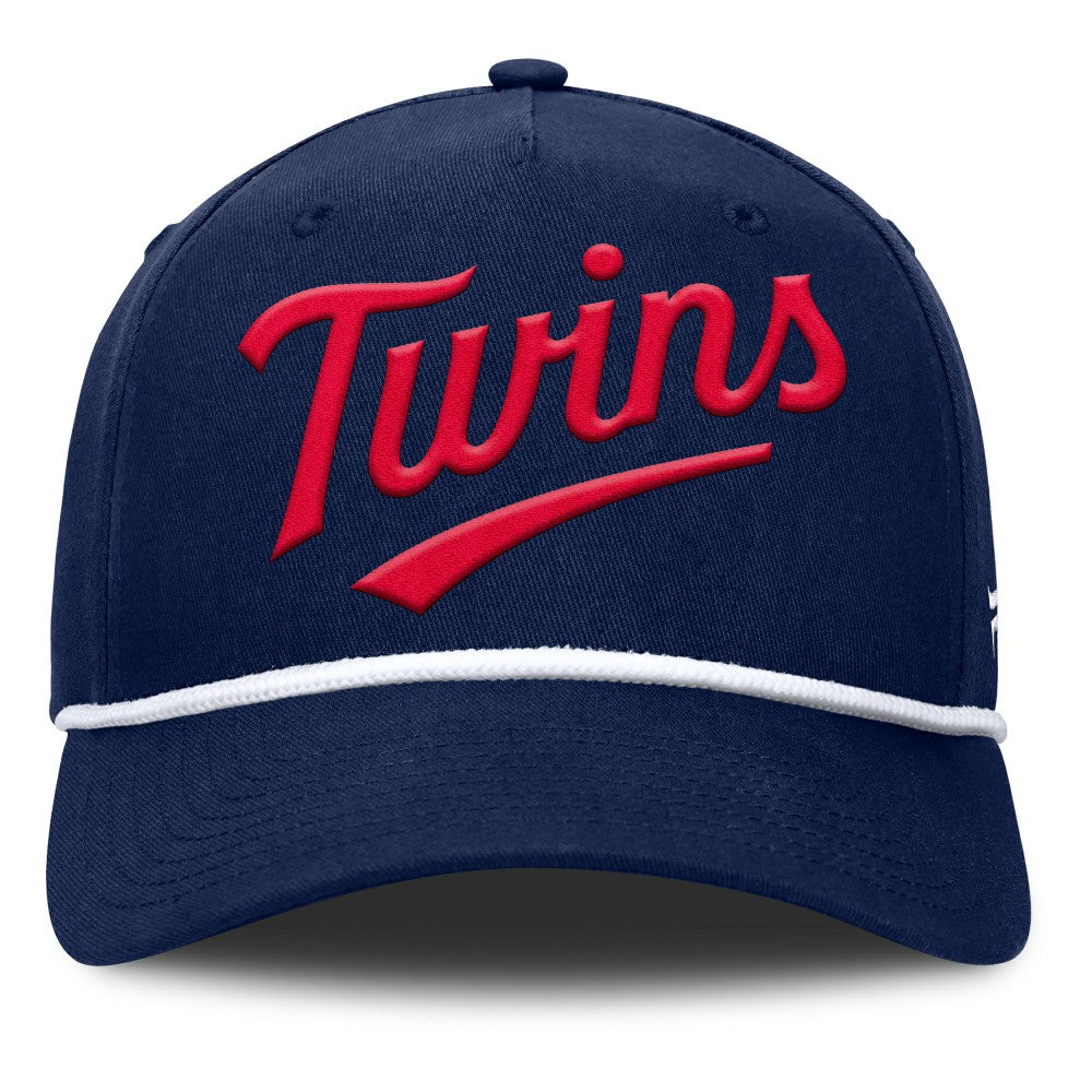 Minnesota Twins Fanatics Clubhouse Foul Ball A-Frame Adjustable Hat - Navy Hats