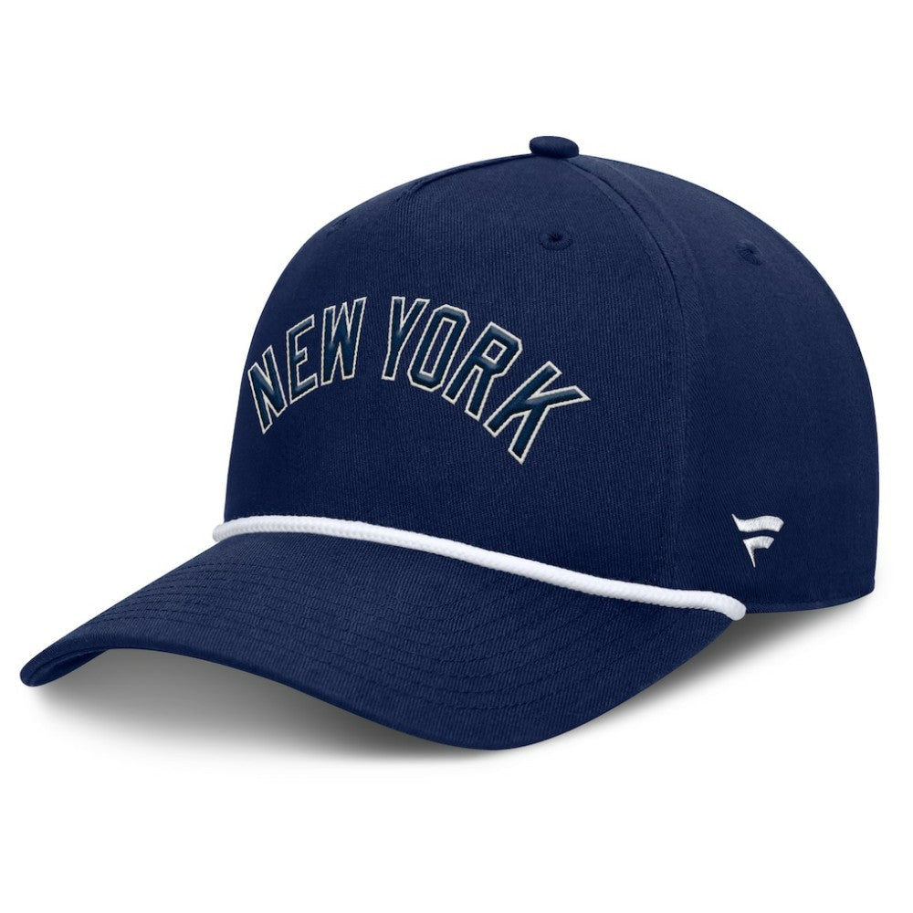New York Yankees Fanatics Clubhouse Foul Ball A-Frame Adjustable Hat - Navy Hats
