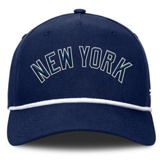 New York Yankees Fanatics Clubhouse Foul Ball A-Frame Adjustable Hat - Navy Hats