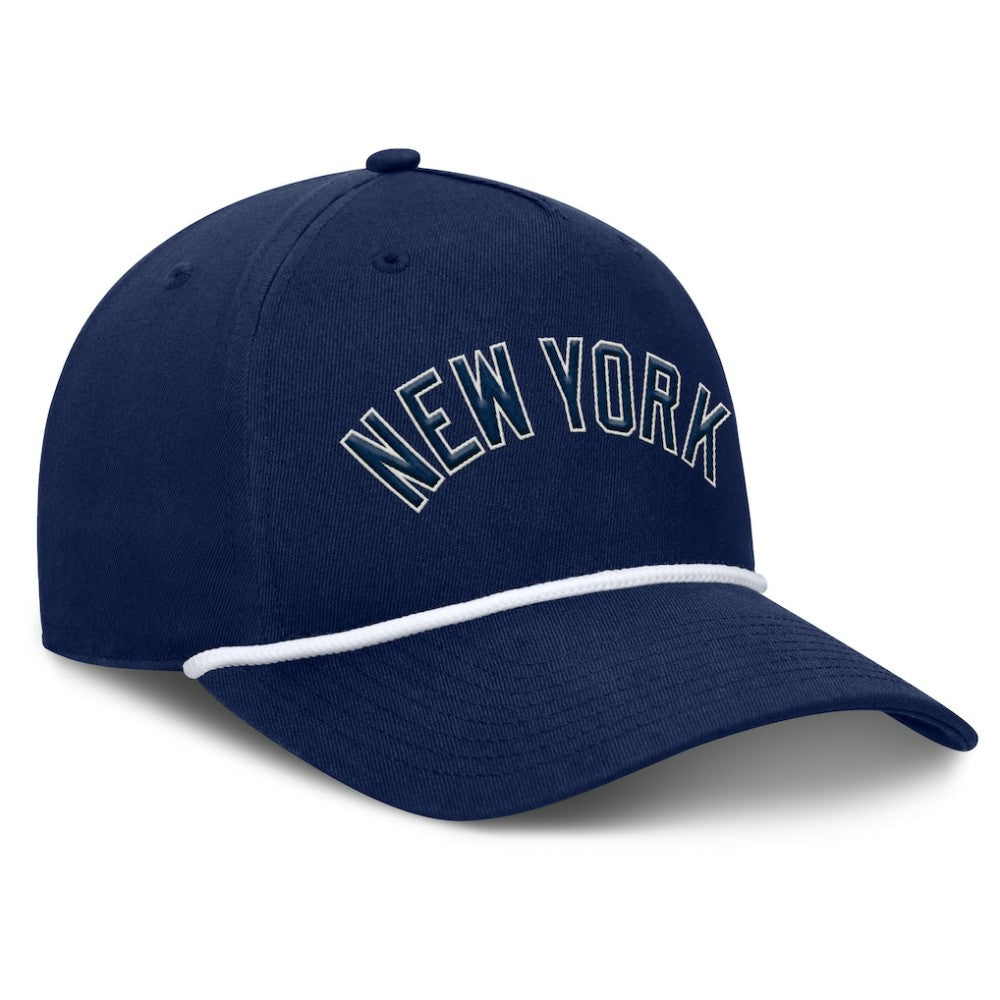New York Yankees Fanatics Clubhouse Foul Ball A-Frame Adjustable Hat - Navy Hats