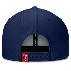 Minnesota Twins Fanatics Clubhouse Splitter Snapback Hat - Navy/Red Hats