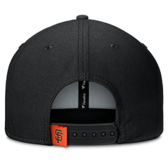 San Francisco Giants Fanatics Clubhouse Splitter Snapback Hat - Black/Orange Hats