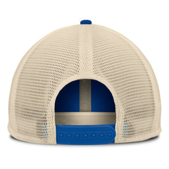 Texas Rangers Fanatics Cooperstown Collection Powers Snapback Hat - Royal/Natural Hats