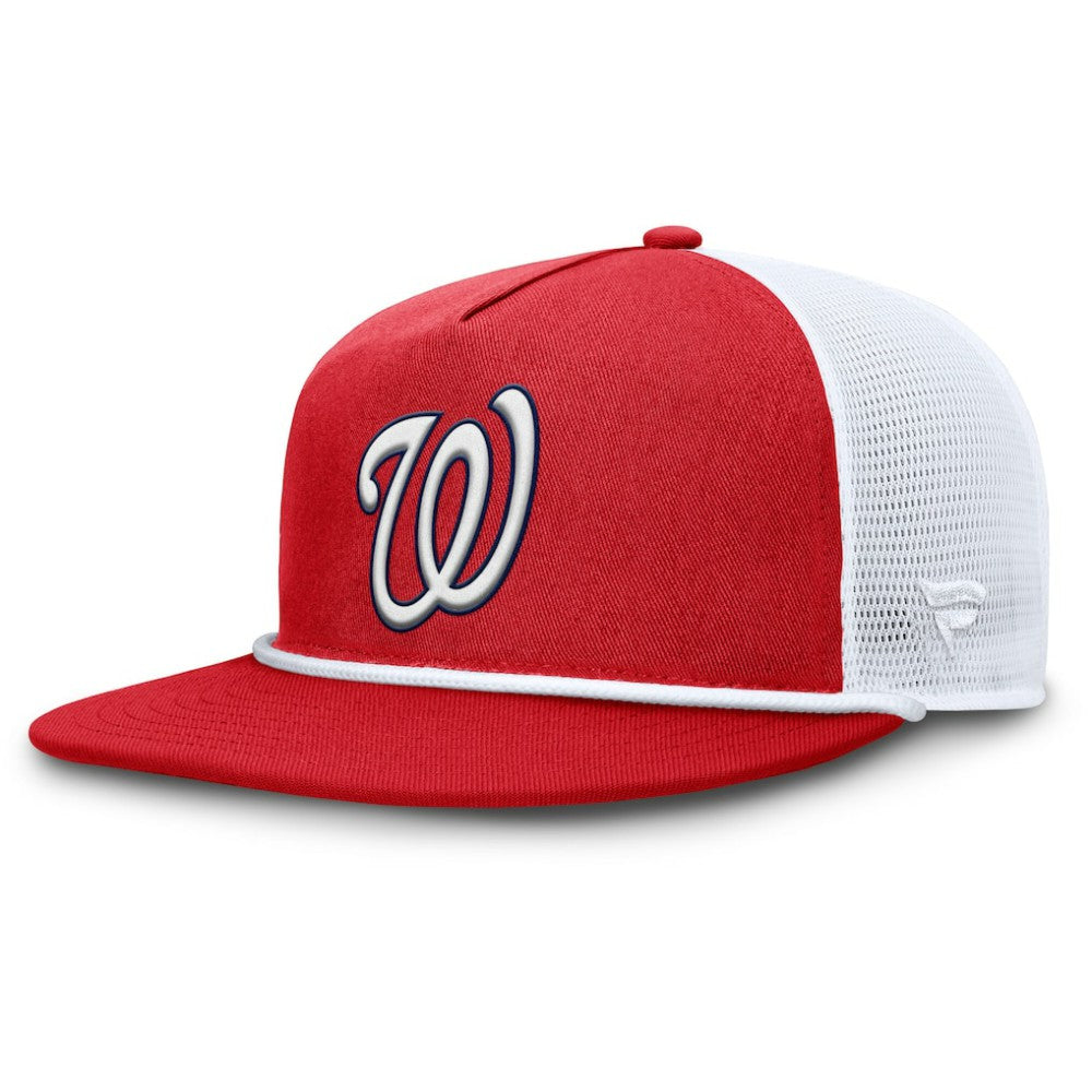 Washington Nationals Fanatics Clubhouse Change Up Snapback Hat - Red/White Hats