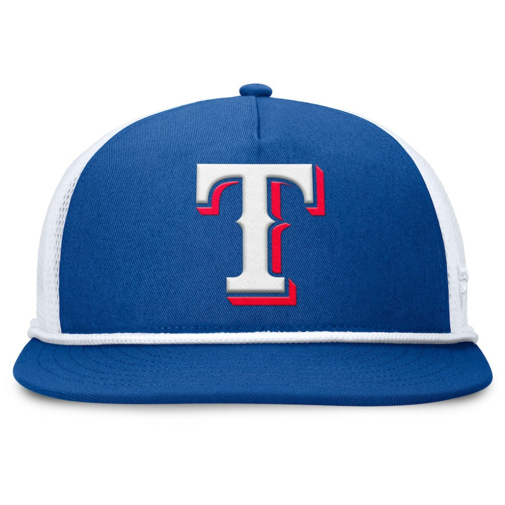 Texas Rangers Fanatics Clubhouse Change Up Snapback Hat - Royal/White Hats