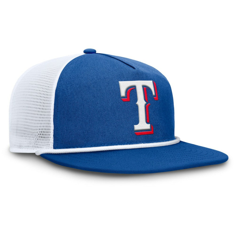 Texas Rangers Fanatics Clubhouse Change Up Snapback Hat - Royal/White Hats