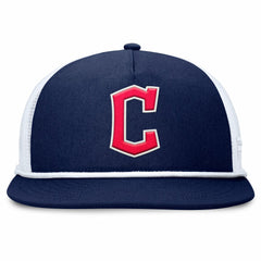 Cleveland Guardians Fanatics Clubhouse Change Up Snapback Hat - Navy/White Hats