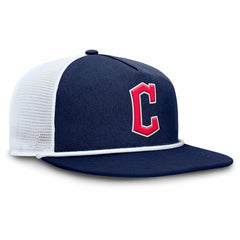 Cleveland Guardians Fanatics Clubhouse Change Up Snapback Hat - Navy/White Hats