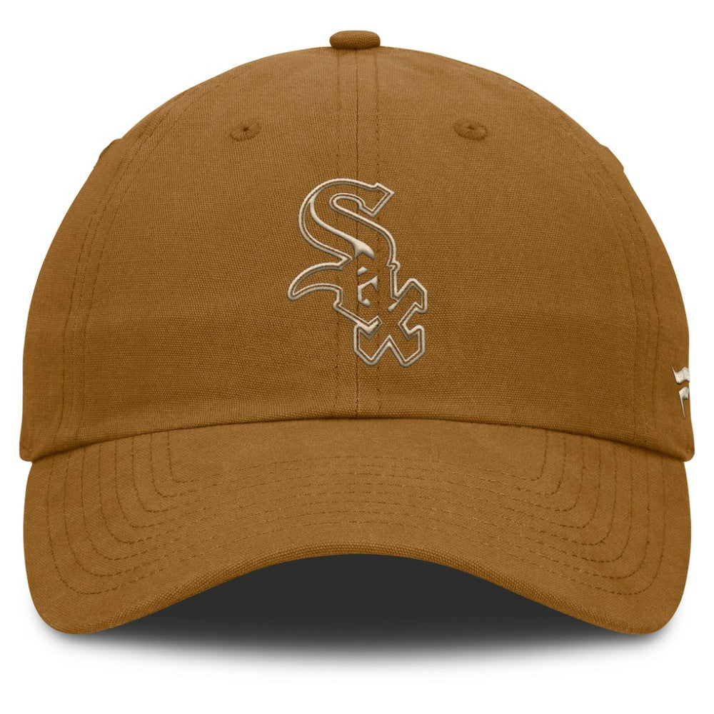 Chicago White Sox Fanatics Act Natural Chopper Adjustable Hat - Brown Hats