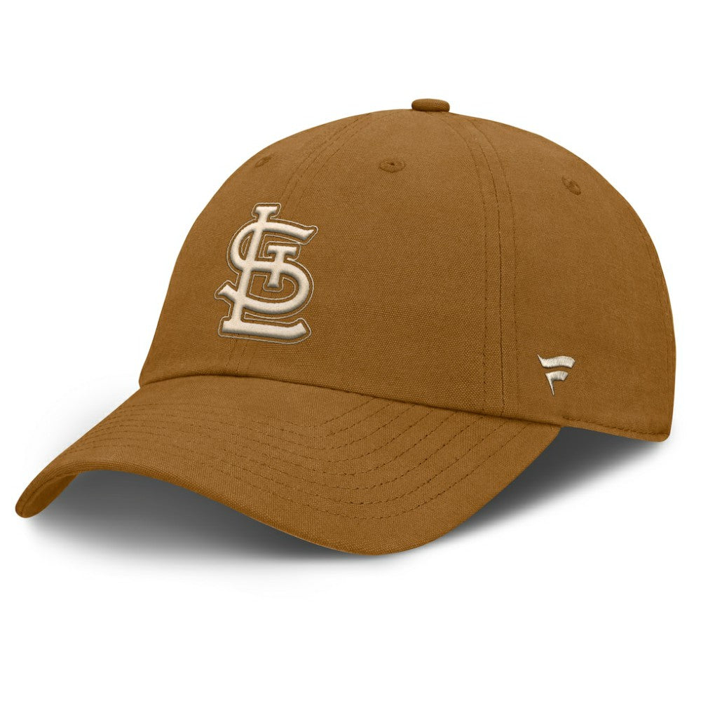 St. Louis Cardinals Fanatics Act Natural Chopper Adjustable Hat - Brown Hats