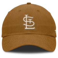 St. Louis Cardinals Fanatics Act Natural Chopper Adjustable Hat - Brown Hats