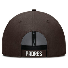 San Diego Padres Fanatics Cooperstown Collection Core Adjustable Hat - Brown Hats