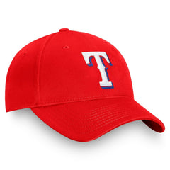 Texas Rangers Fanatics Core Adjustable Hat - Red Hats
