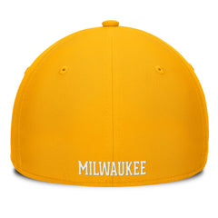Milwaukee Brewers Fanatics Core Flex Hat - Gold Hats