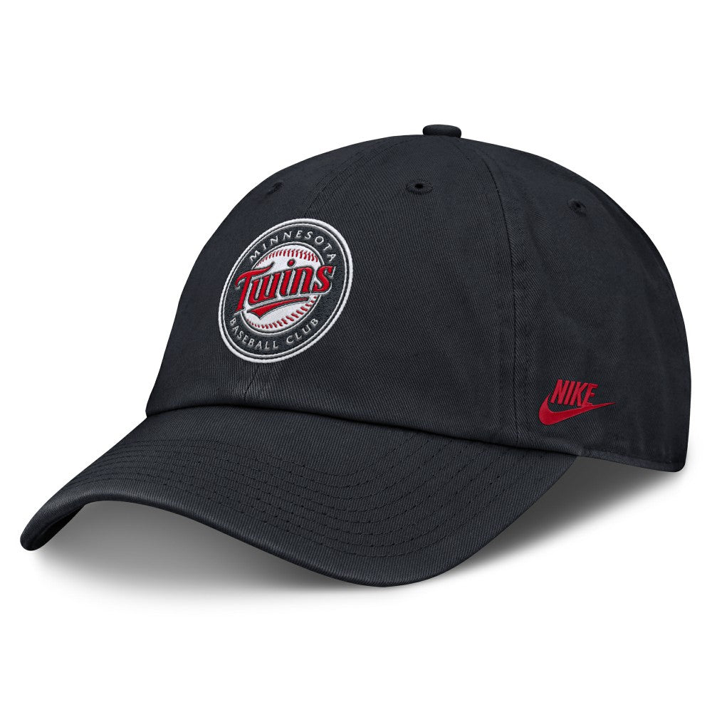 Minnesota Twins Nike Club Adjustable Hat - Navy Hats