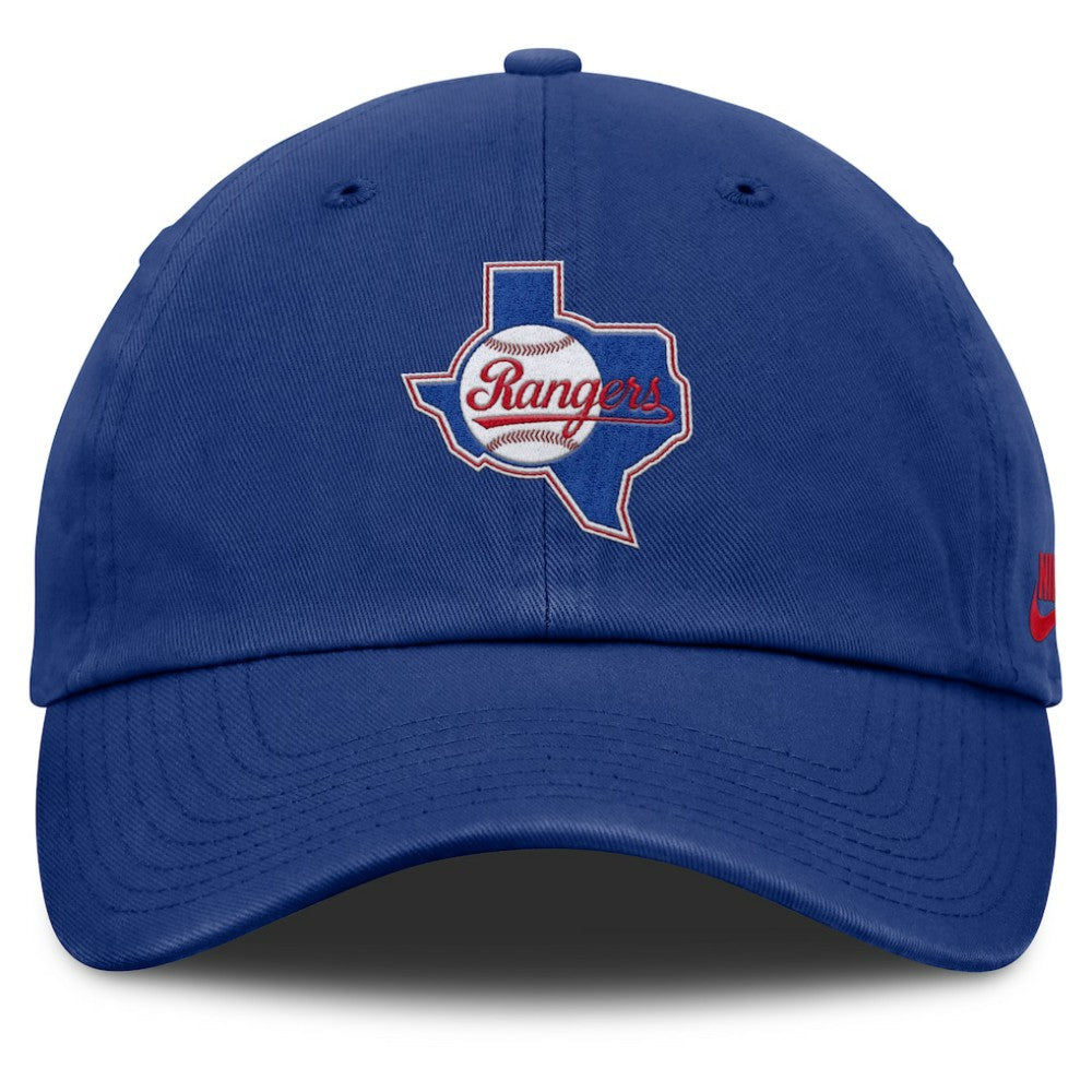 Texas Rangers Nike Club Adjustable Hat - Royal Hats