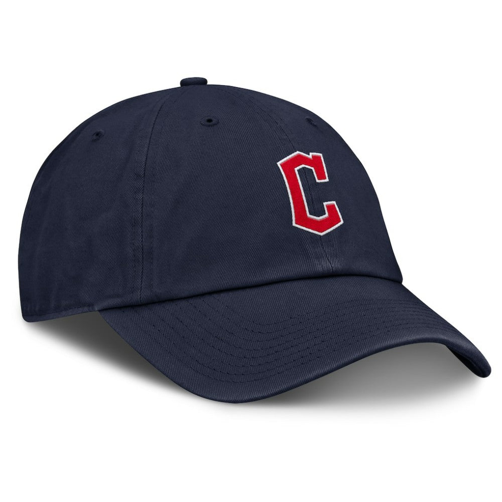 Cleveland Guardians Nike Club Adjustable Hat - Navy Hats