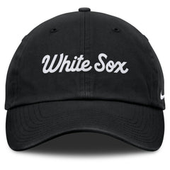 Chicago White Sox Nike Club Adjustable Hat - Black Hats