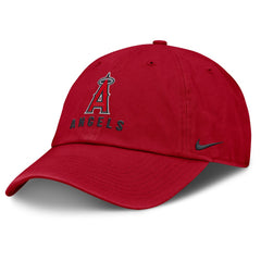 Los Angeles Angels Nike Club Adjustable Hat - Red Hats