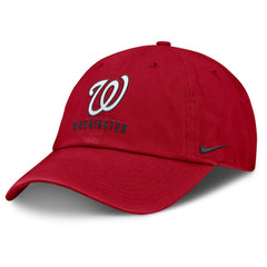 Washington Nationals Nike Club Adjustable Hat - Red Hats